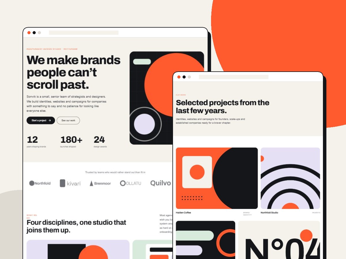 Sonvik – Creative Studio Elementor Kit